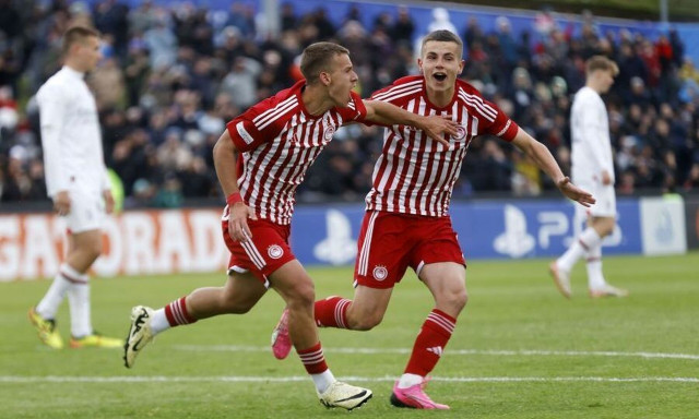 Ολυμπιακός - Μίλαν 3-0: Τα «χρυσά παιδιά» του Συλαϊδόπουλου κατέκτησαν το Youth League!