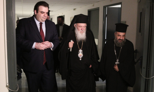 Ιερώνυμος σε Πιερρακάκη: Η συνεργασία είναι το καλύτερο φάρμακο για να αντιμετωπιστούν τα προβλήματα