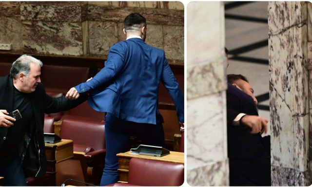 Γραμμένος σε Φλώρο: Οι απίστευτοι διάλογοι πριν τις μπουνιές στη Βουλή