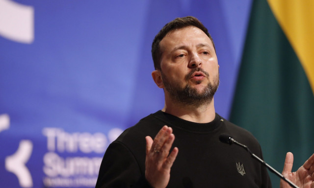 Ουκρανία: Ο Ζελένσκι συναντήθηκε στο Κίεβο με τον Βρετανό υπουργό Οικονομικών 