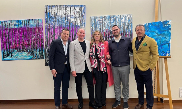 Μίνα Παπαθεοδώρου Βαλυράκη: Εγκαίνια για 3 εκθέσεις της στο Μονακό