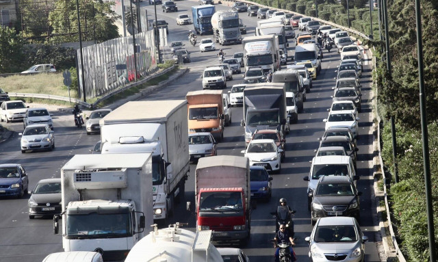 Κίνηση τώρα: Στο «κόκκινο» ο Κηφισός και η Λεωφόρος Αθηνών