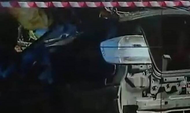 Ελευσίνα: Καρέ – καρέ το τροχαίο που στοίχισε τη ζωή σε 31χρονο- Eκτός ελέγχου με 990 άλογα