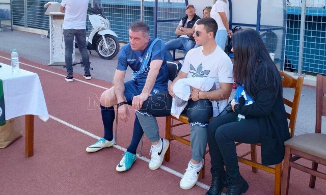 Ζαγοράκης - Καραγκούνης επέστρεψαν στο γήπεδο για καλό σκοπό