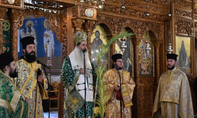 Μητροπολίτης Φθιώτιδος: Για να εργαλειοποιήσουν τον Χριστό, τον υποδέχθηκαν με φοίνικες
