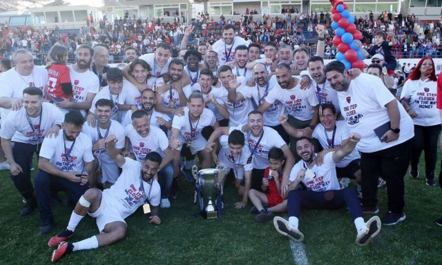 Πανιώνιος: Φιέστα ανόδου στη Νέα Σμύρνη για τους πρωταθλητές - Το πανόραμα της Γ' Εθνικής