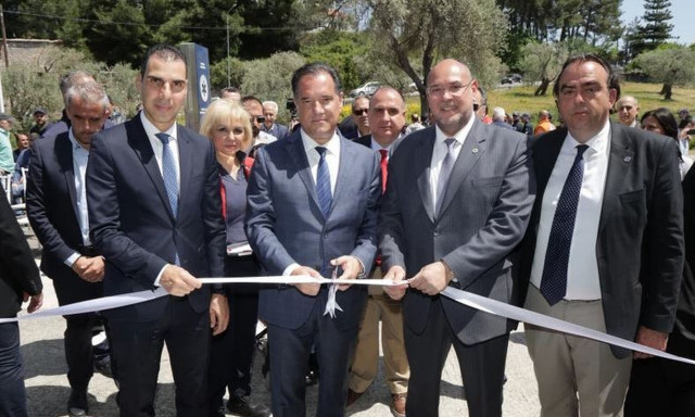 Εγκαίνια στο νέο κτήριο του ΕΚΑΒ Μυτιλήνης - Στο τέλος του χρόνου παραδίδεται το ΚΥ Μανταμάδου