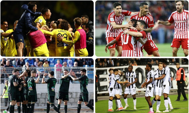 Super League: Η πιο μεγάλη μάχη για τον τίτλο – Τι θέλουν ΑΕΚ, ΠΑΟΚ, Ολυμπιακός και Παναθηναϊκός