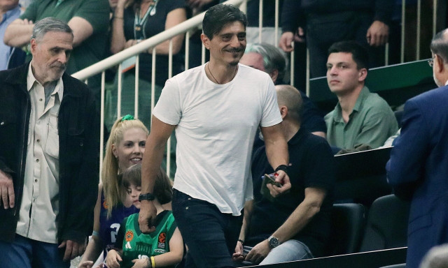 Παναθηναϊκός AKTOR: Στο ΟΑΚΑ ο Δημήτρης Γιαννακόπουλος