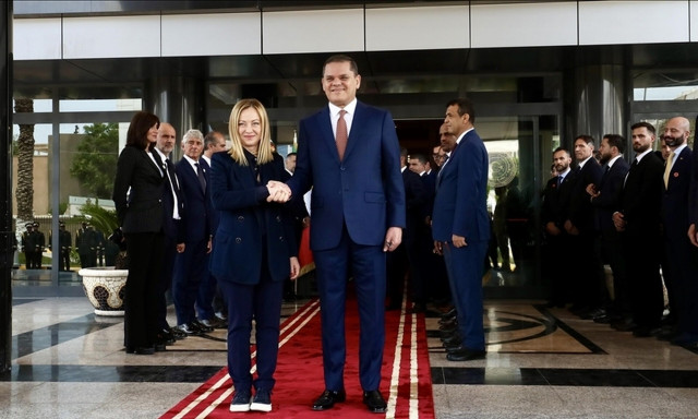 Ιταλία: H Τζόρτζια Μελόνι επισκέφθηκε την Τρίπολη και τη Βεγγάζη