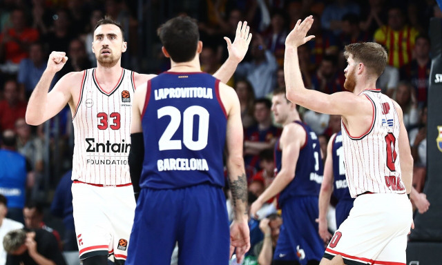 Euroleague: Στο Final Four o Ολυμπιακός, έκανε το break στην Βαρκελώνη