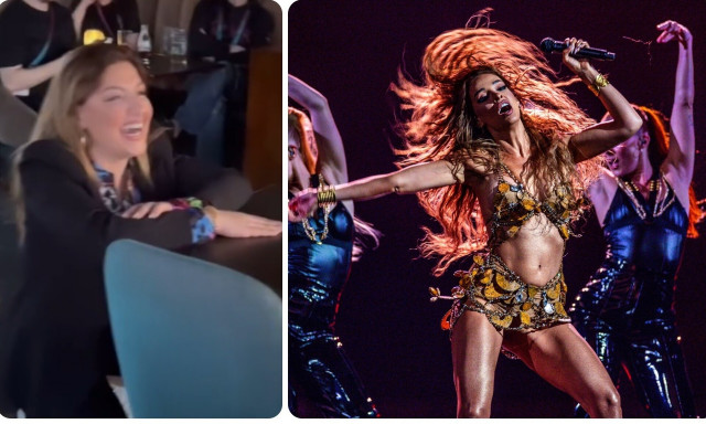 Eurovision 2024: Η αντίδραση της Παπαρίζου τη στιγμή που η Ελένη Φουρέιρα αποθεώνεται με το Fuego