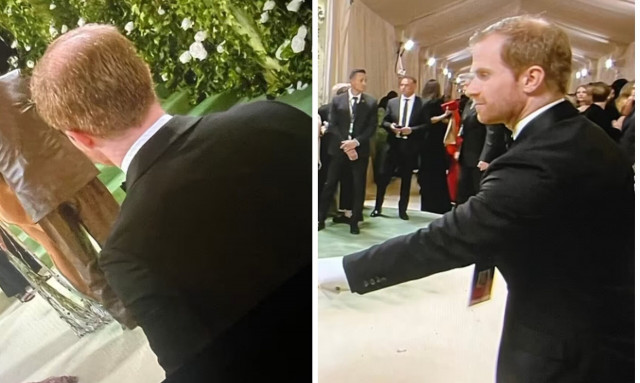 Χαμός στο Twitter με τον σωσία του πρίγκιπα Χάρι – Έφτιαχνε φορέματα διασήμων στο Met Gala