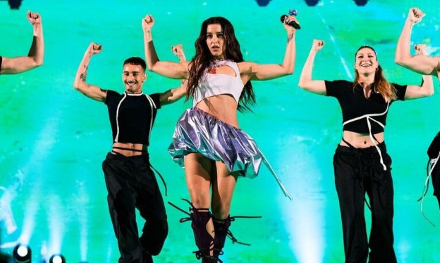 Μαρίνα Σάττι: Διέρρευσε όλη η εμφάνισή της στη Eurovision - Δείτε το βίντεο