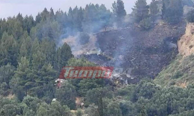 Συναγερμός στην Πάτρα: Φωτιά πίσω από την εκκλησία του Αγίου Φανουρίου - Μεγάλη κινητοποίηση