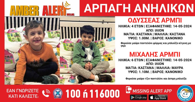 Αρπαγή ανηλίκων από χώρο παιδικής προστασίας στο Ίλιον - «SOS» από το «Χαμόγελο του Παιδιού»