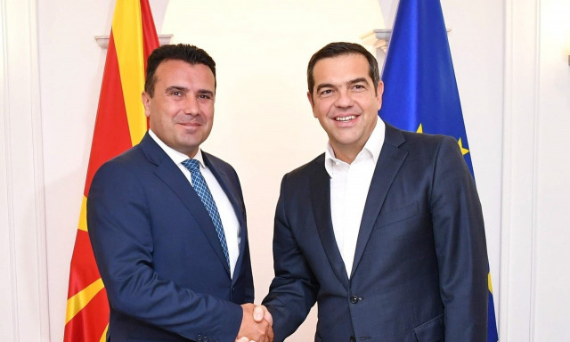 Τσίπρας - Ζάεφ: Διοργανώνουν διεθνή διάσκεψη για την Ειρήνη τον Ιούνιο στην Αθήνα