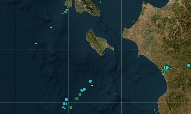 Σεισμός 3,3 Ρίχτερ στο Ιόνιο