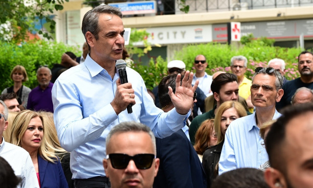 Μητσοτάκης από Βριλήσσια: «Εμείς θα είμαστε οι μεγάλοι νικητές των εκλογών» – Τι είπε για τα Σκόπια