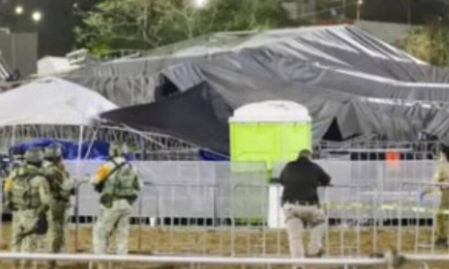 Μεξικό: Κατέρρευσε σκηνή σε συγκέντρωση- Πέντε νεκροί