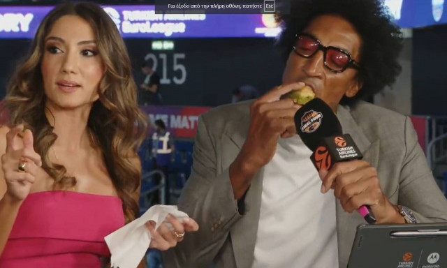 Ξεκίνησε ο «ελληνοτουρκικός πόλεμος» στο φάιναλ φορ του Βερολίνου με τον μπακλαβά του Πίπεν