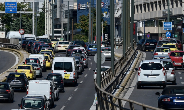 Τροχαίο ατύχημα στη Λεωφόρο Κηφισίας