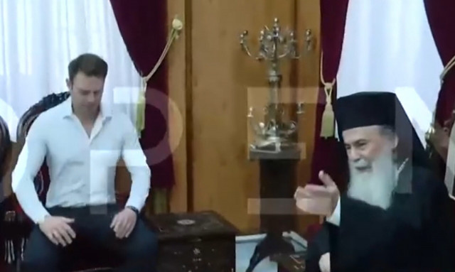Επίσκεψη Κασσελάκη στο Πατριαρχείο Ιεροσολύμων: «Τιμή μας να βρισκόμαστε μαζί σας»