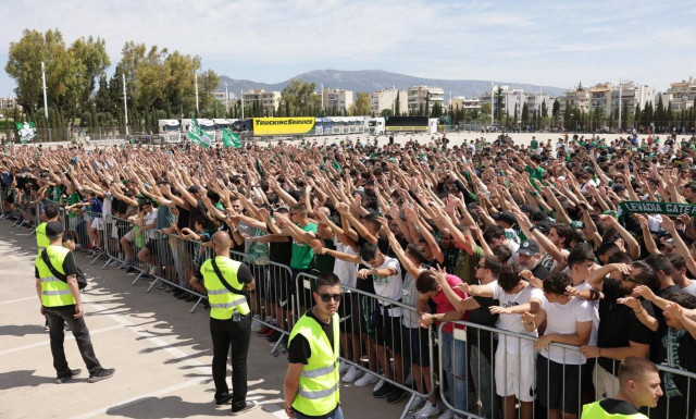 Παναθηναϊκός AKTOR: Παράνοια οπαδών στο ΟΑΚΑ περιμένοντας τους Πρωταθλητές Ευρώπης (vids)