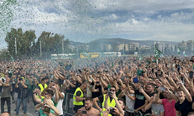 Παναθηναϊκός AKTOR:  Αποθέωση των Πρωταθλητών Ευρώπης στο ΟΑΚΑ