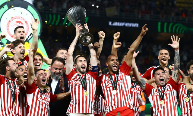 Τελικός Conference League LIVE: Έγραψε ιστορία ο Ολυμπιακός, η πρώτη ελληνική ομάδα με ευρωπαϊκό!