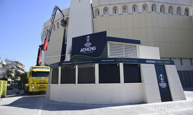 Τελικός Conference League: Ζημιές στην Opap Arena - Ξεκίνησε η αποκατάσταση του γηπέδου (pics)