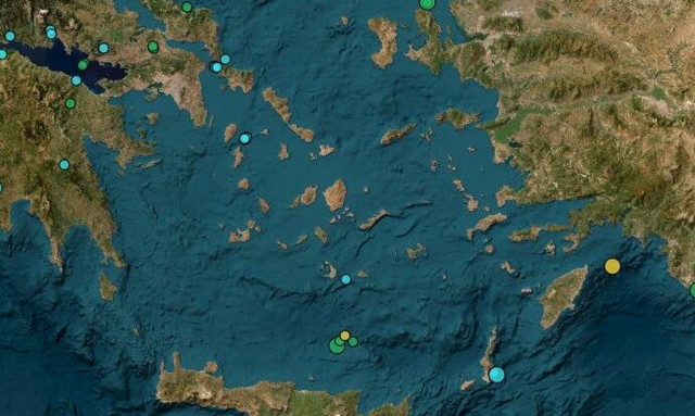 Ρόδος: Σεισμός 3,4 Ρίχτερ