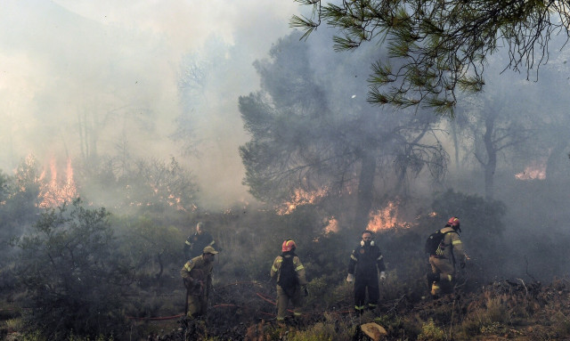 Φωτιά τώρα στην Αλίαρτο