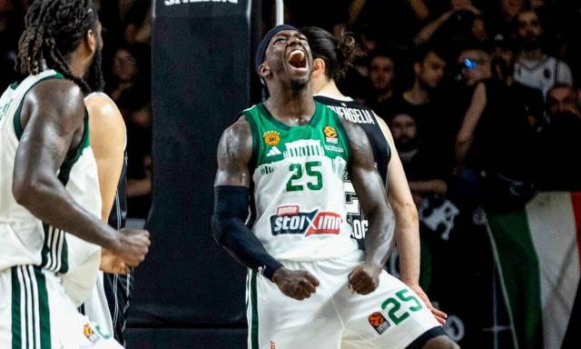 Παναθηναϊκός AKTOR: Βραβείο στον Κέντρικ Ναν από τους παίκτες της EuroLeague