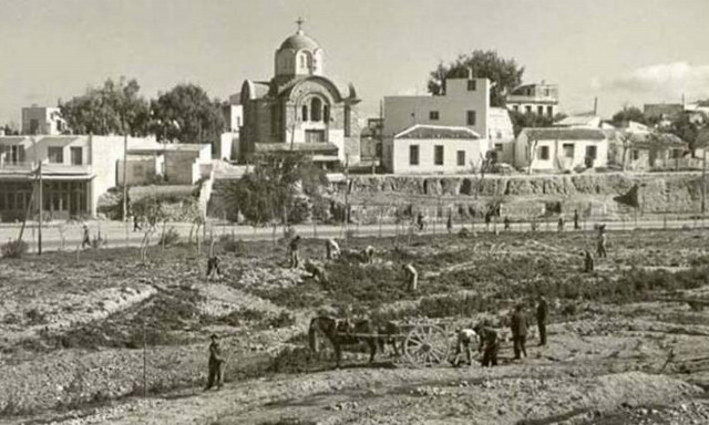 Μια απίστευτη φωτογραφία από το Ηράκλειο: Όταν η λεωφόρος Δημοκρατίας και η Ανάληψη ήταν… χωράφια