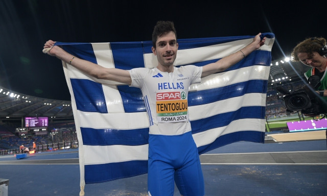 Tentoglou wins gold at European Athletics Championships