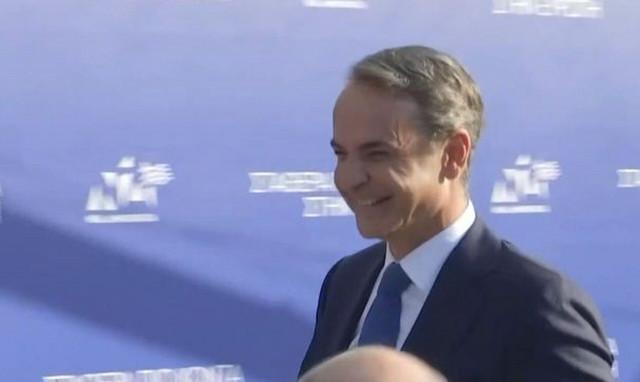 Ευρωεκλογές 2024: Έφτασε στα γραφεία της ΝΔ ο Κυριάκος Μητσοτάκης