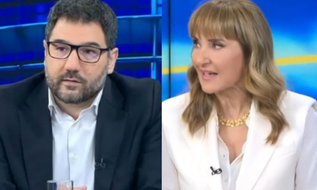 Νάσος Ηλιόπουλος: Εκνευρίστηκε με τη Μάρα Ζαχαρέα - «Τα έχετε μπερδέψει λίγο»