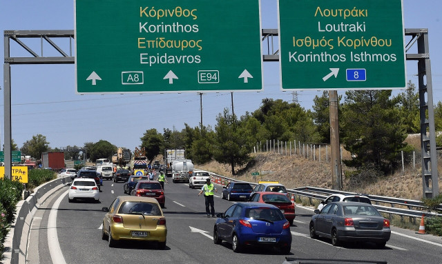 Αποκαταστάθηκε η κυκλοφορία των οχημάτων στην Αθηνών-Κορίνθου στο ρεύμα προς Κόρινθο