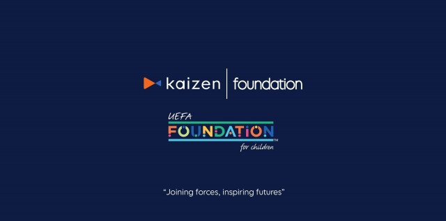 Kaizen Foundation και UEFA Foundation for Children συνεργάζονται για να φέρουν παιδικά χαμόγελα