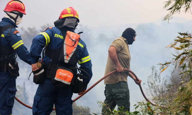 Φωτιά σε χώρο ανακύκλωσης στη Χαλκιδική
