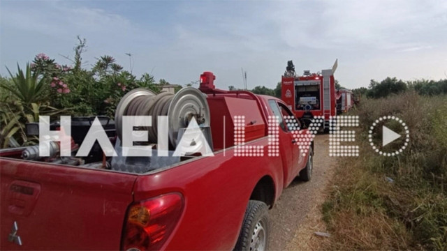 Οργή λαού στην Ηλεία - Έκαψαν το σπίτι του φονιά της 11χρονης Βάσως