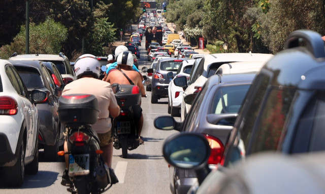 Κίνηση: «Κόκκινος» ο Κηφισός - Πού υπάρχουν προβλήματα