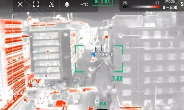 Θερμική κάμερα «ξεγυμνώνει» τις θερμοκρασίες στην πρωτεύουσα - Κατέγραψε 96,2 βαθμούς στην Ομόνοια