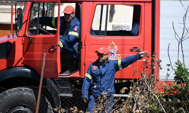 Καλάβρυτα: Οριοθετήθηκε η φωτιά στην περιοχή Δροσάτο