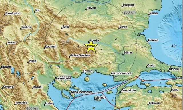 Σεισμική δόνηση 4,2 Ρίχτερ στη Βουλγαρία – Αισθητή και στην Ξάνθη