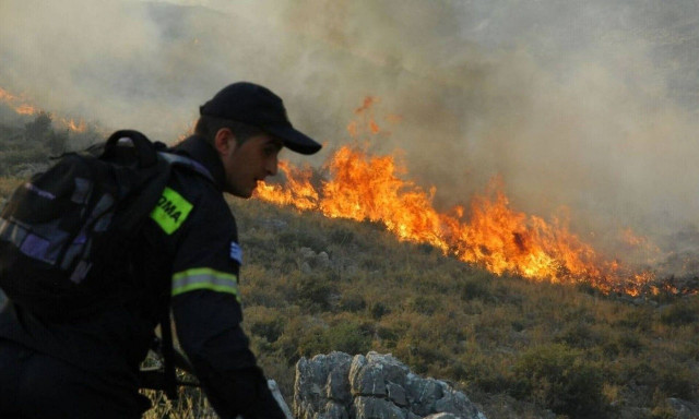 Θεσσαλονίκη: Υπό έλεγχο οι φωτιές σε Βασιλικά και Αγγελοχώρι