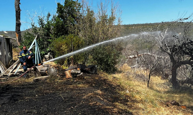 Φωτιά τώρα στη Βαρυμπόμπη - Συναγερμός στην πυροσβεστική