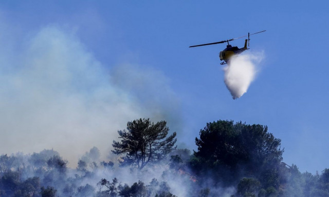 Φωτιά σε δασική έκταση στο Κρανίδι: Μήνυμα του «112» προς τους κατοίκους