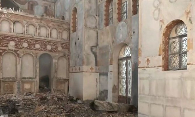 Φωτιά στην Ηλεία: Εικόνες καταστροφής σε εκκλησία στην Απιδούλα